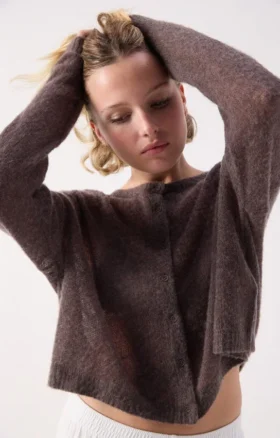 Cardigan pour femme Bodyrow Référence : BOD19AH26