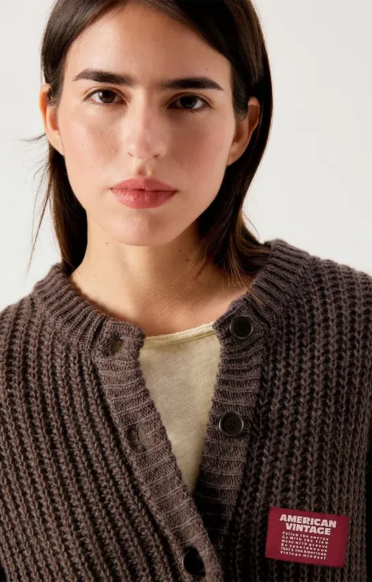 Cardigan pour femme Cyrow Référence : CYR19AH26