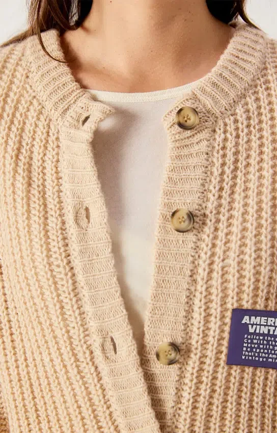 Cardigan pour femme Cyrow Référence : CYR19AH26