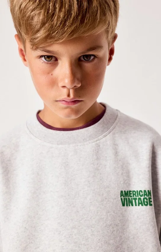 Sweat-shirt pour enfant Baptown Référence : KBAP03DH26