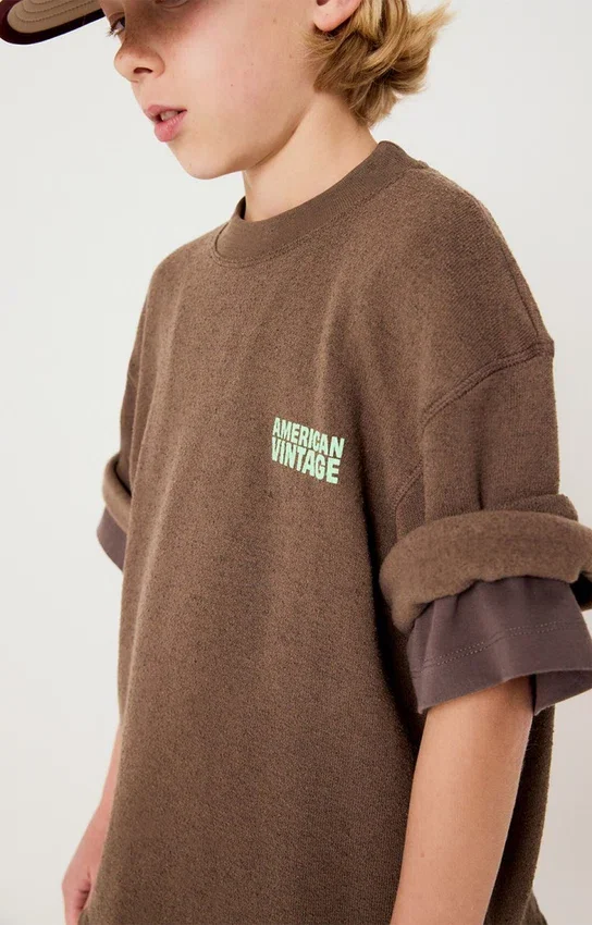 Sweat-shirt pour enfant Evona Référence : KEVO03DH26
