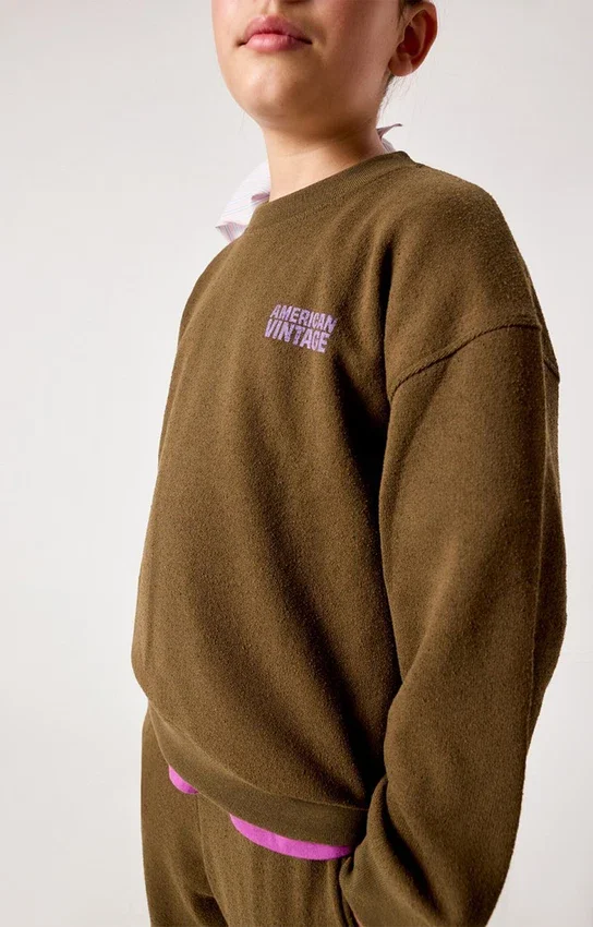 Sweat-shirt pour enfant Evona Référence : KEVO03EH26