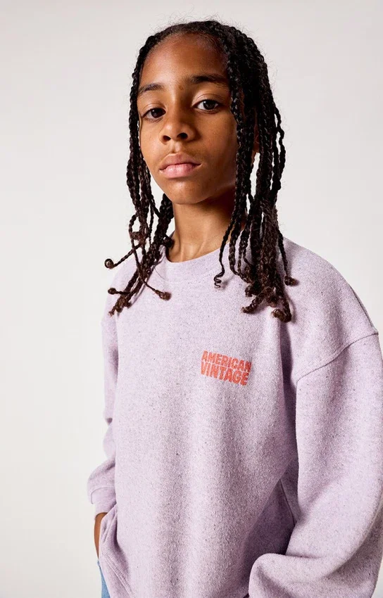 Sweat-shirt pour enfant Evona Référence : KEVO03EH26