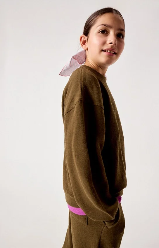 Sweat-shirt pour enfant Evona Référence : KEVO03EH26