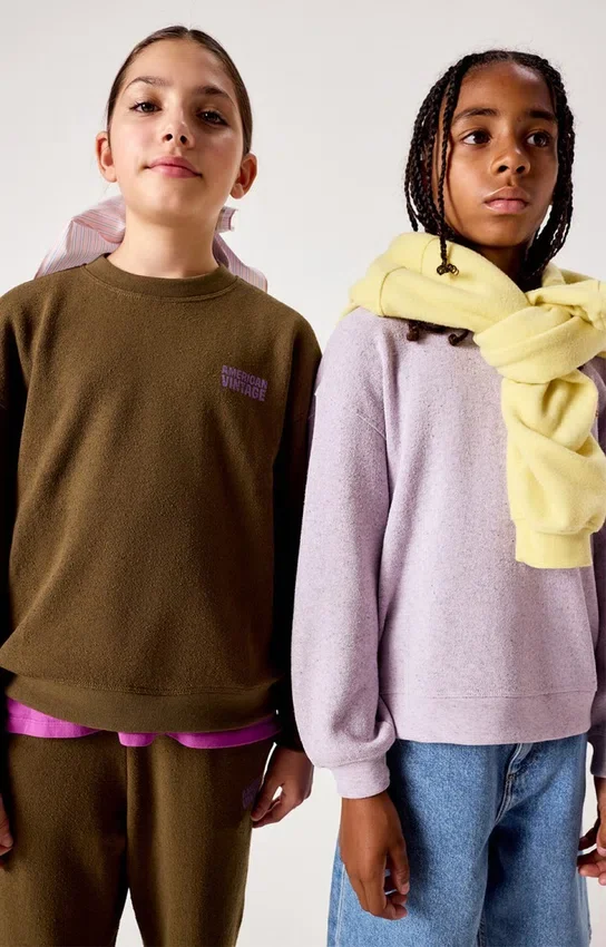 Sweat-shirt pour enfant Evona Référence : KEVO03EH26