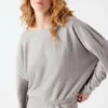 Sweat-shirt pour femme Cluway Référence : CLU03AH26