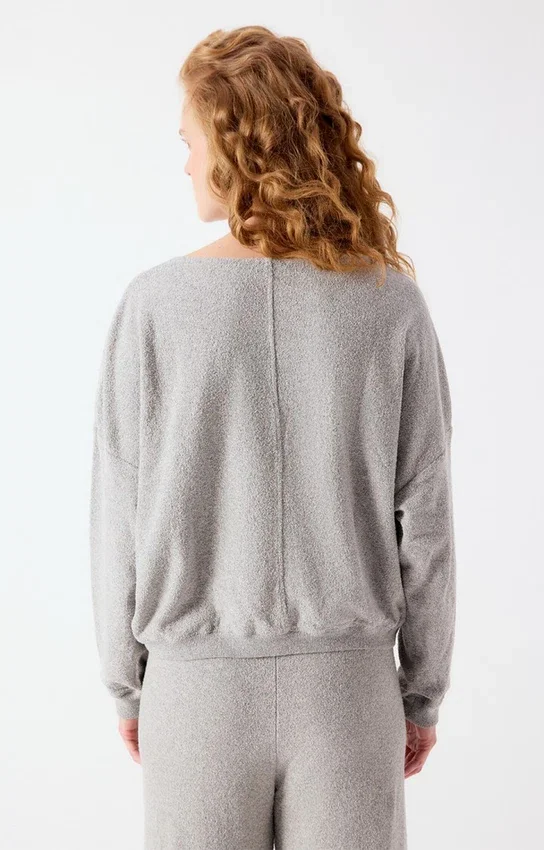 Sweat-shirt pour femme Cluway Référence : CLU03AH26