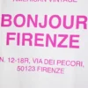 T-shirt unisexe Firenze Référence : MFIZ25BFIRENZE