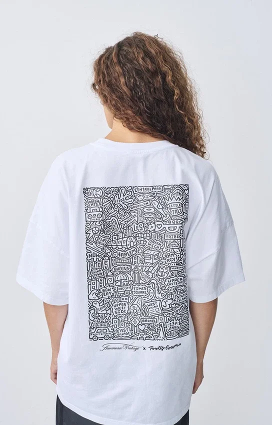 T-shirt unisexe Timothy Goodman Référence : MFIZ02ATMH26